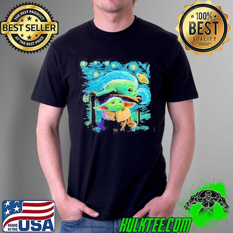Best Baby Yoda In Night Star Wars Shirt Unisex Best Baby Yoda In Night Star Wars Shirt Unisex