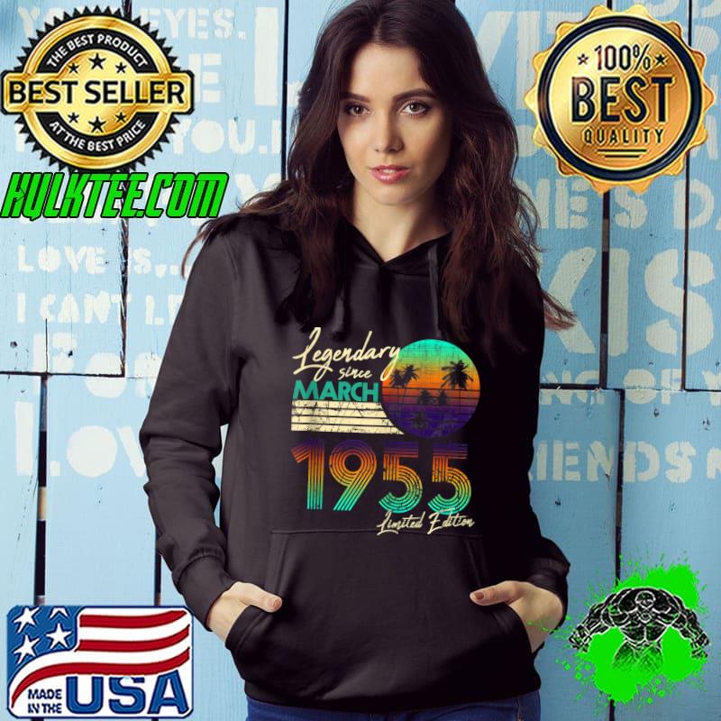 Best birthday Legendary Since March 1955 T-shirt