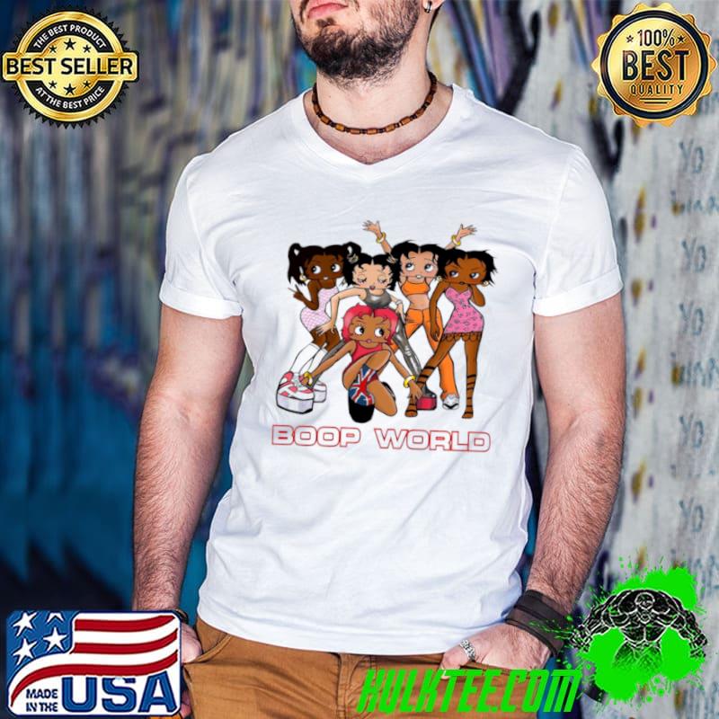 Best Boop world girls shirt