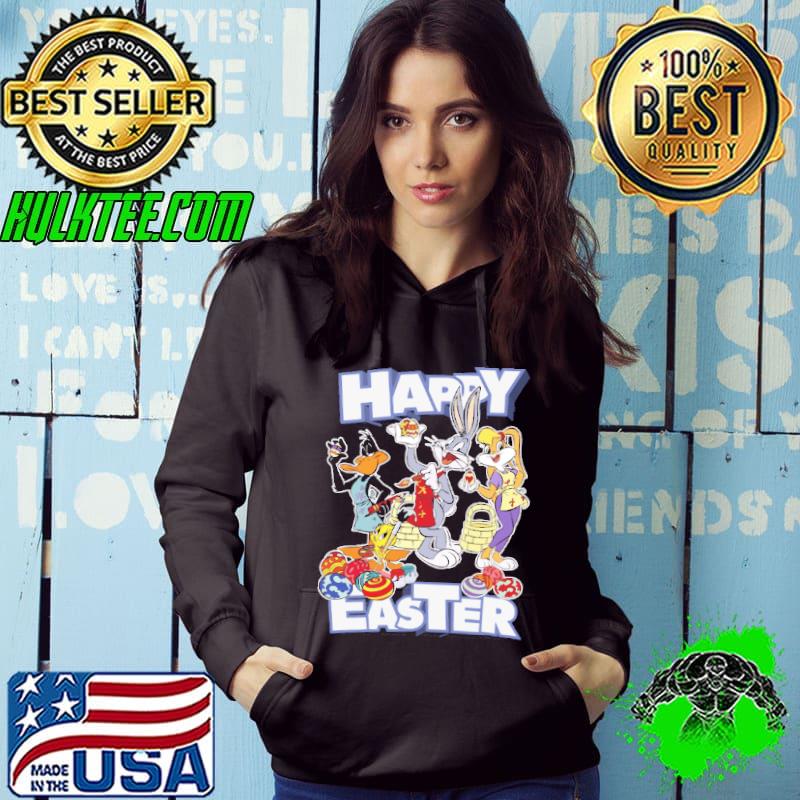 Best bugs Bunny With Friends Happy Easter Looney Tunes Cartoons Shirt