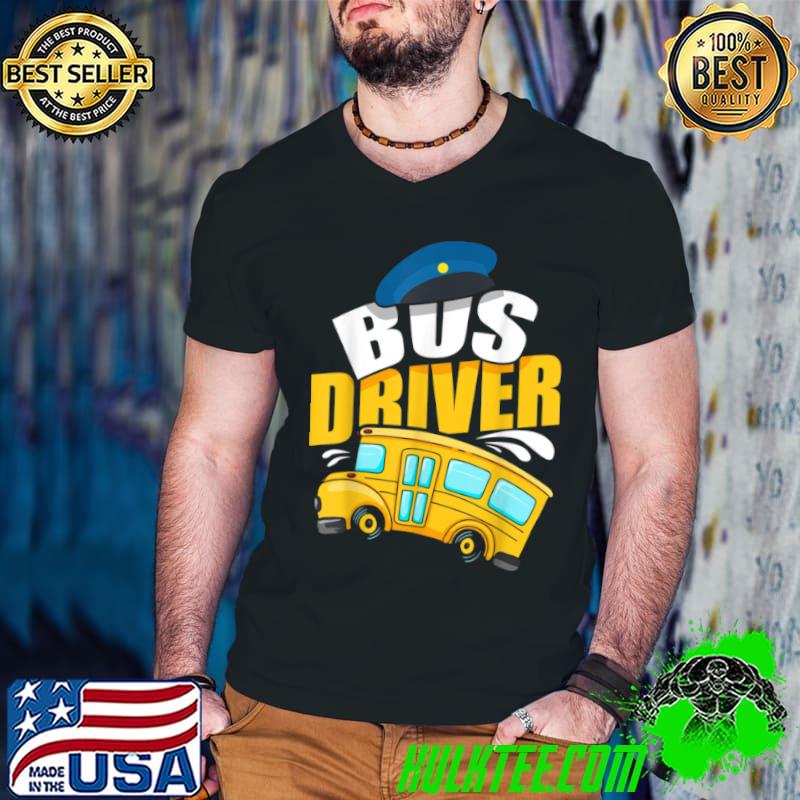 Best Bus Tshirt Driver Buzzer Vehicle Transport Drop Off T Shirt