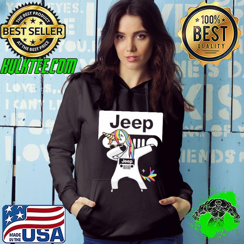 Best car – I Flippin’ Love Jeep Dabbing Hip Hop Unicorn Shirt