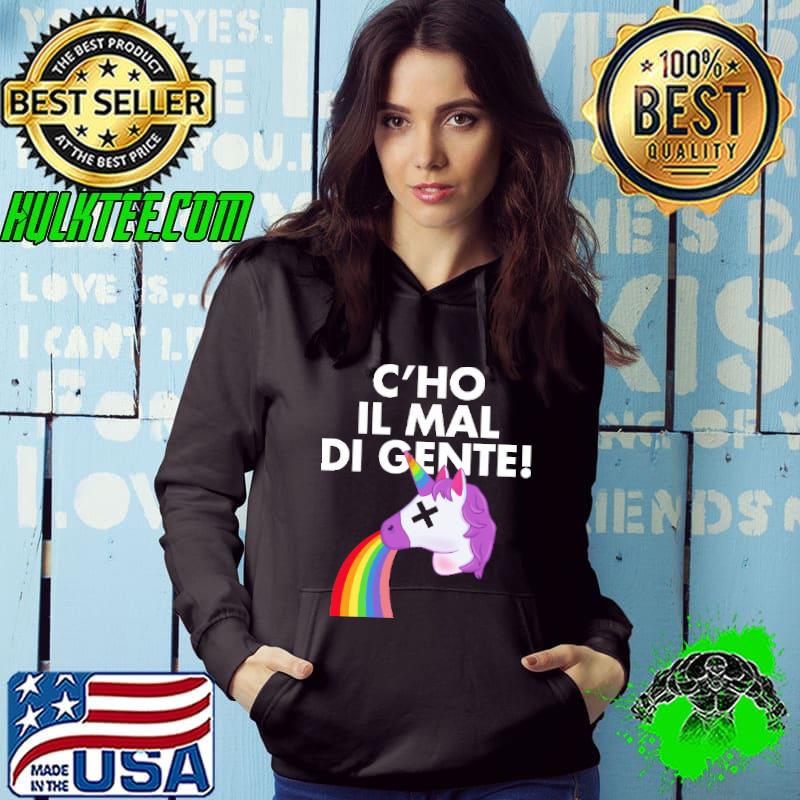 Best c’ho Il Mal Di Gente! Unicorn Rainbow Shirt