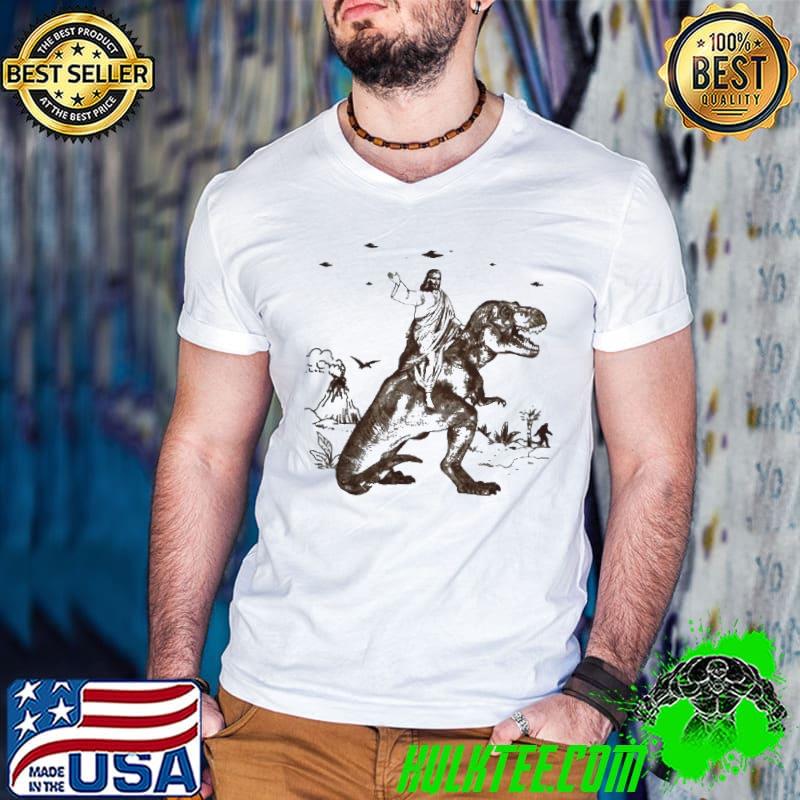 Best God And Dinosaur Shirt