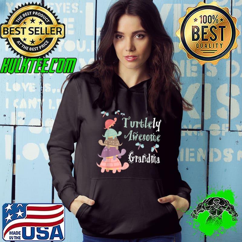 Best Grandma Ever - Whimsical Grandma With Cute Turtles T-Shirt