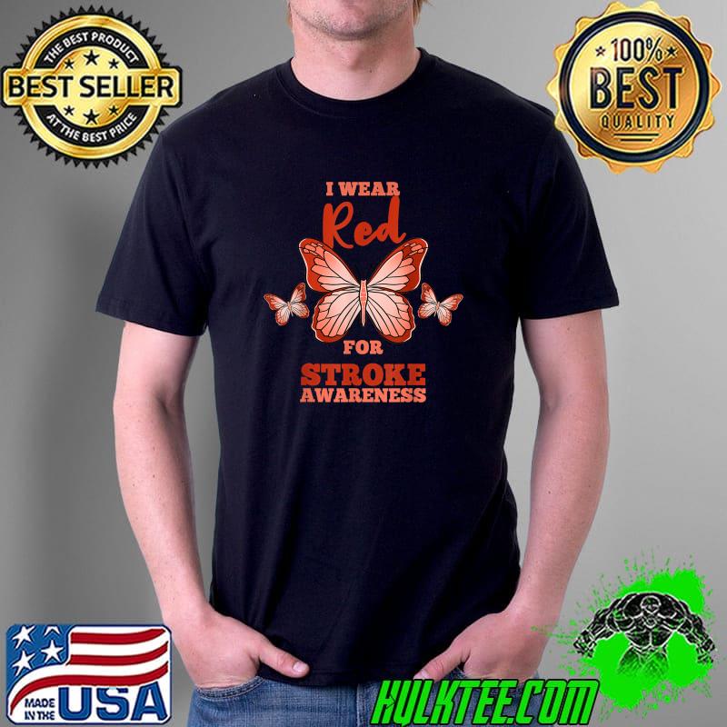 Best i Wear Red For Stroke Awareness T-Shirt Unisex Best i Wear Red For Stroke Awareness T-Shirt Unisex