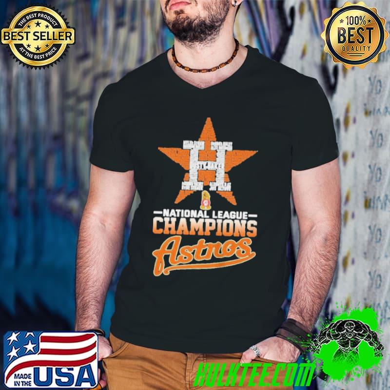 Best nATIONAL LEAGUE CHAMPIONS 2021 HOUSTON ASTROS SHIRT