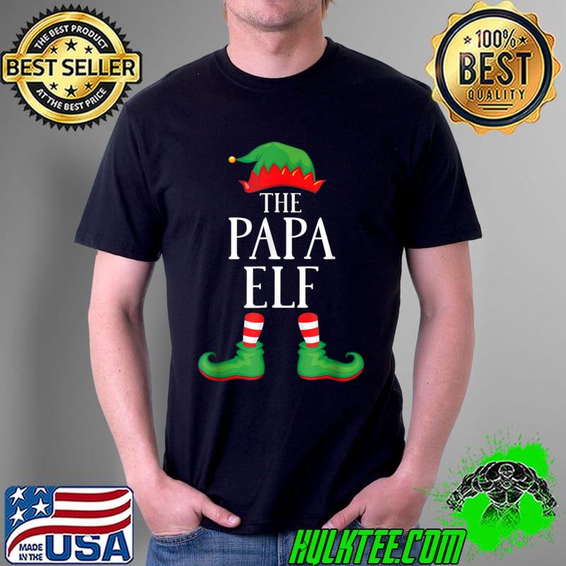 Best papa Elf Matching Group Xmas Funny Family Christmas T-s Unisex Best papa Elf Matching Group Xmas Funny Family Christmas T-s Unisex