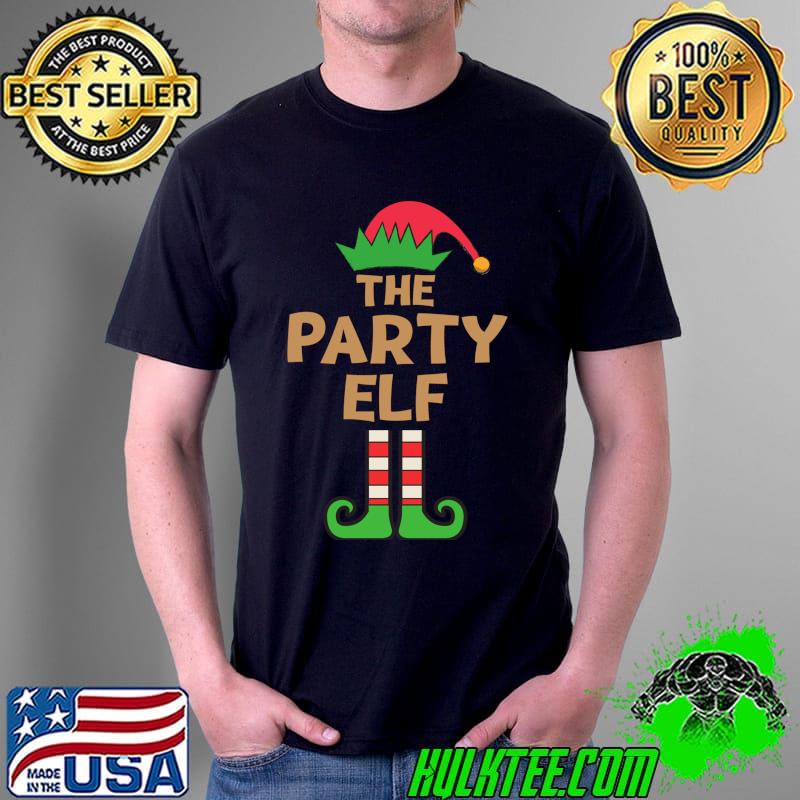 Best Party Elf Matching Family Christmas Party Pajama Melanin T- Unisex Best Party Elf Matching Family Christmas Party Pajama Melanin T- Unisex