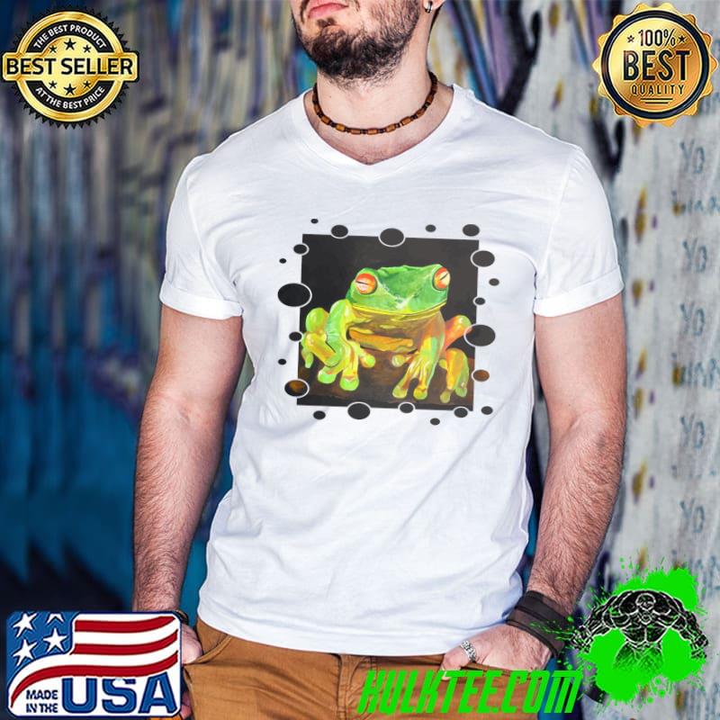 Best red Eyed Tree Frog Artistic Vector T-shirt