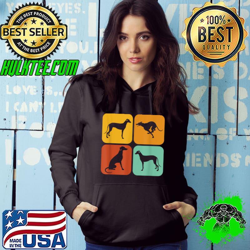 Best retro Greyhounds I Aesthetic I Dog I Greyhound T-Shirt