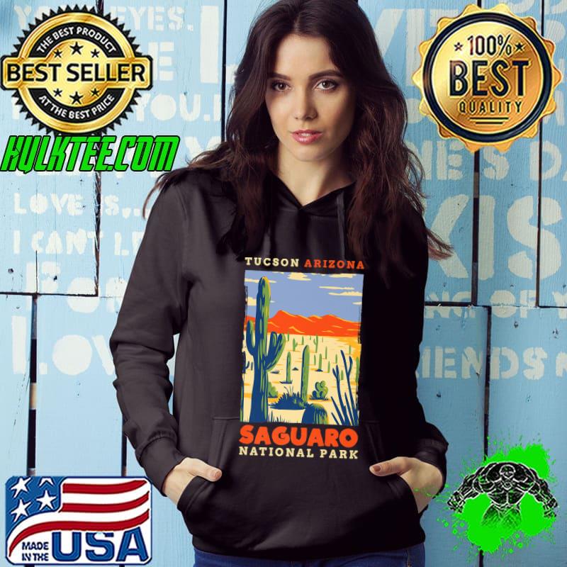 Best saguaro US National Park Tucson Arizona Vintage Gift Premium T-Shirt