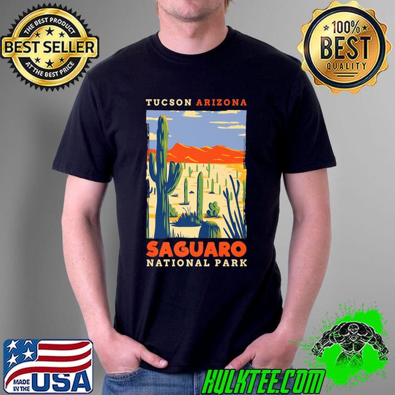 Best saguaro US National Park Tucson Arizona Vintage Gift Premium T-Shirt Unisex Best saguaro US National Park Tucson Arizona Vintage Gift Premium T-Shirt Unisex