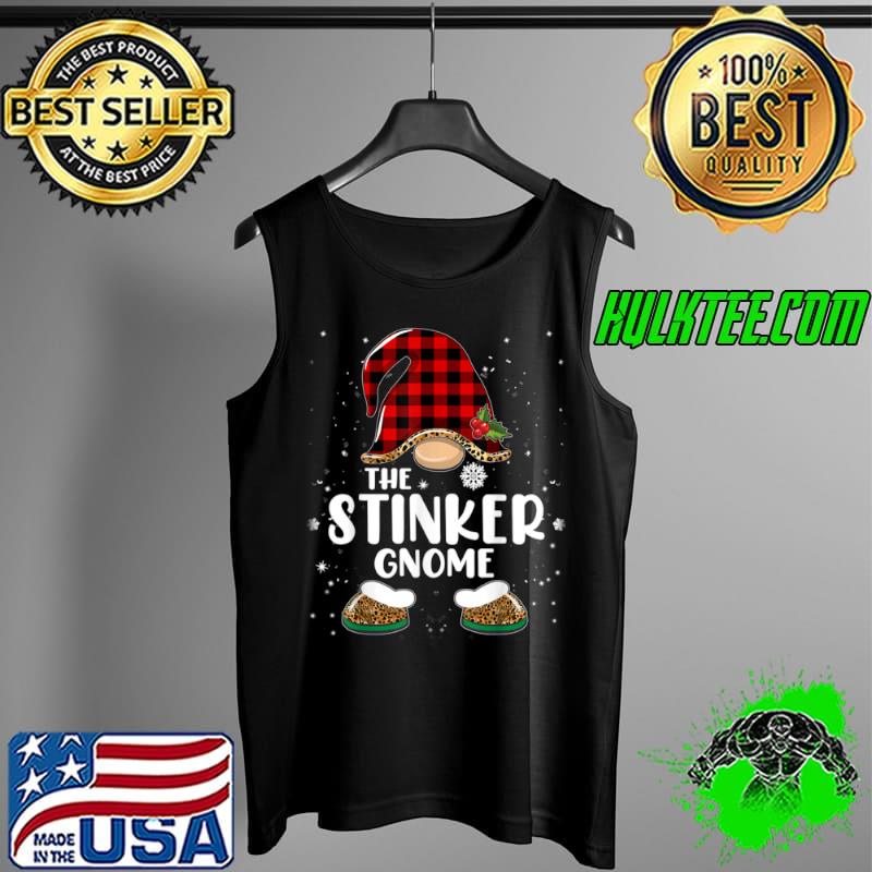 Best Stinker Gnome Buffalo Plaid Matching Family Christmas Pajama T Shirt Tank Top Best Stinker Gnome Buffalo Plaid Matching Family Christmas Pajama T Shirt Tank Top