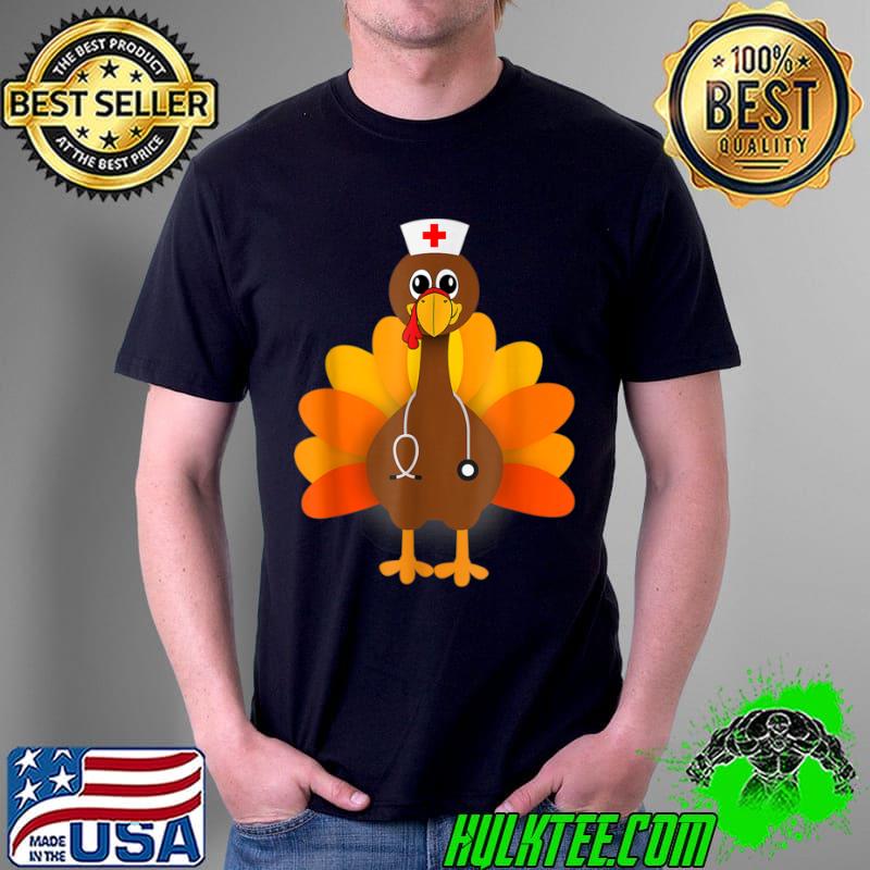 Best Thanksgiving Scrub Tops Women Turkey Nurse Holiday Nursing T Shirt Unisex Best Thanksgiving Scrub Tops Women Turkey Nurse Holiday Nursing T Shirt Unisex