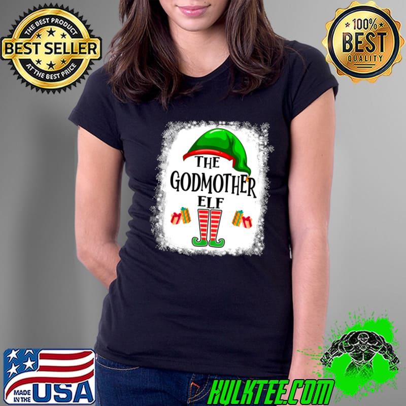 Best The Godmother Elf Matching Family Christmas Party Pajama T- Ladies Tee Best The Godmother Elf Matching Family Christmas Party Pajama T- Ladies Tee