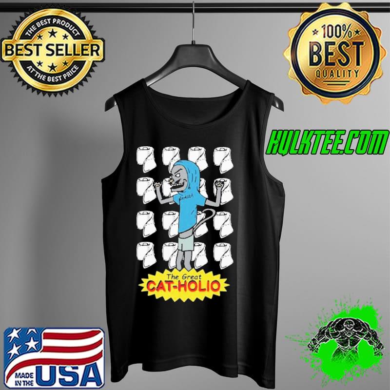 Best The Great Cat-holio Beavis And Butthead Unisex T-Shirt Tank Top Best The Great Cat-holio Beavis And Butthead Unisex T-Shirt Tank Top