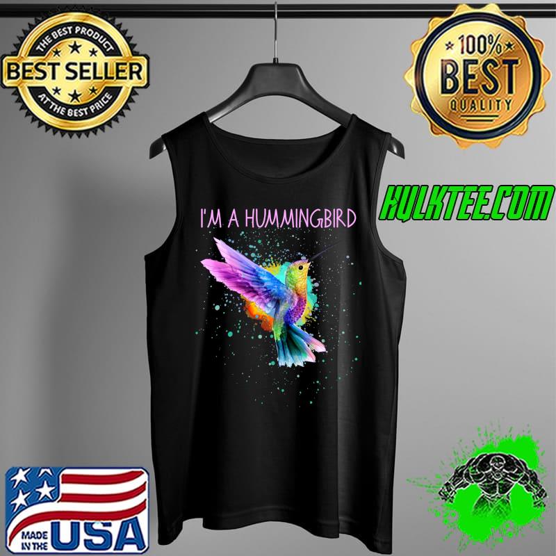 Best this Is My Humming Bird Costume Colorful I'm A Hummingbird T-Shirt Tank Top Best this Is My Humming Bird Costume Colorful I'm A Hummingbird T-Shirt Tank Top