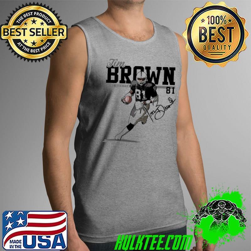 Best Tim Brown Play Wide Receiver Signature Shirt Tank Top Best Tim Brown Play Wide Receiver Signature Shirt Tank Top