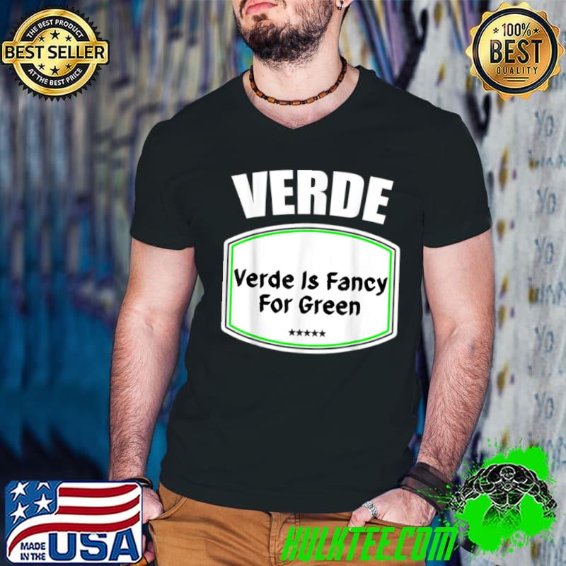 Best VERDE Hot Packet Halloween Taco Costume Matching T Shirt