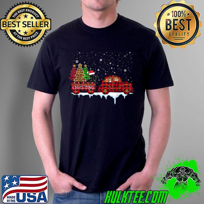 Black Cat Christmas Santa On Truck Funny Kitty Cats Xmas T-Shirt Unisex Black Cat Christmas Santa On Truck Funny Kitty Cats Xmas T-Shirt Unisex
