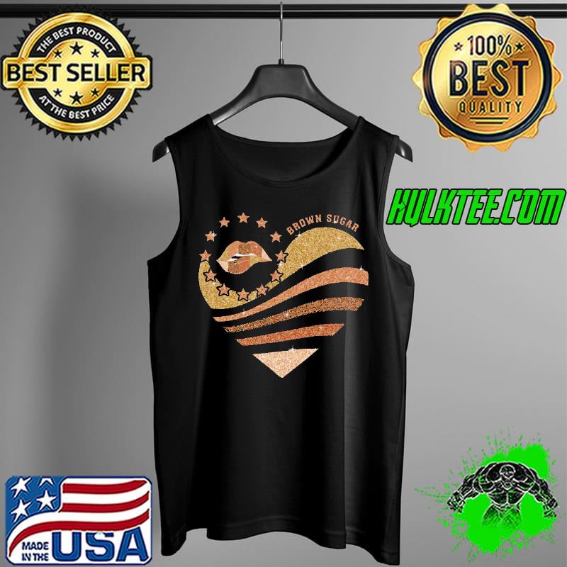 Brown Sugar Melanin Heart s Tank Top Brown Sugar Melanin Heart s Tank Top