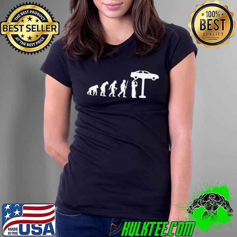 Car Evolution Schrauber Shirt Ladies Tee Car Evolution Schrauber Shirt Ladies Tee