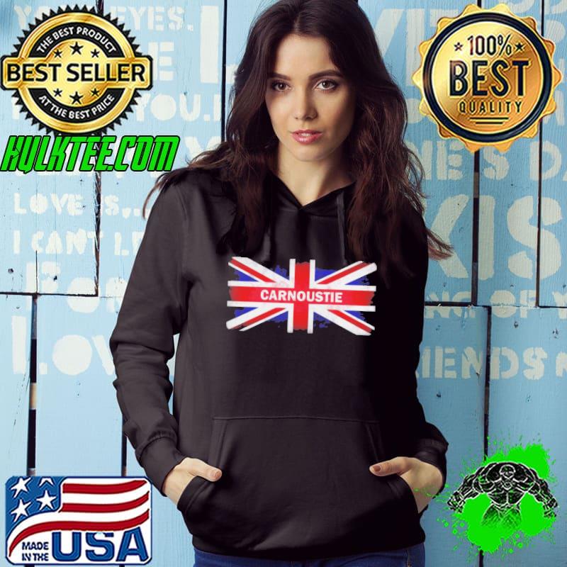 Carnoustie uk british flag shirt