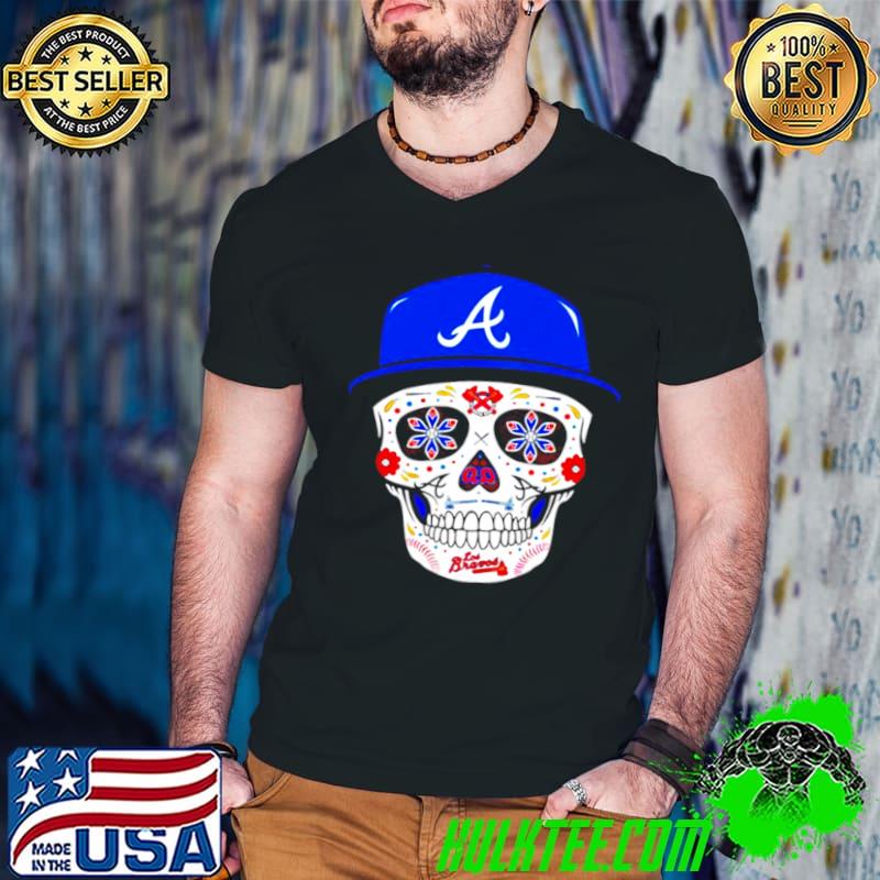 Atlanta Braves Sugar Skull shirt, hoodie, sweater and v-neck t-shirt