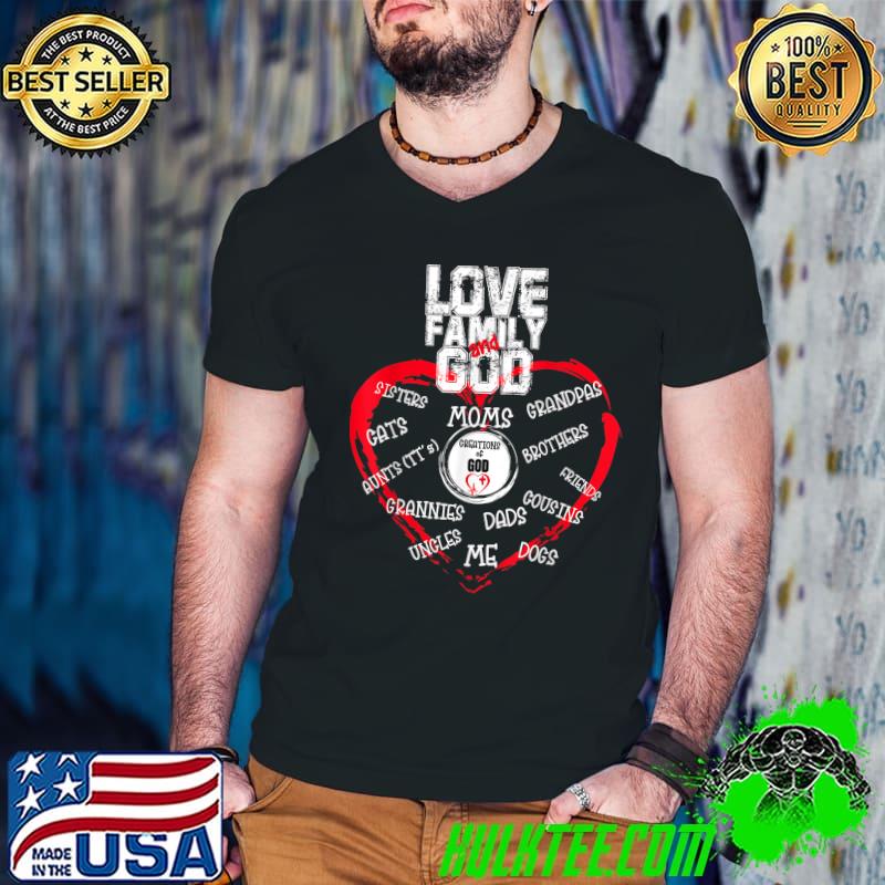 Christian Love Family and God Celebration of Family Life T-Shirt Guys V Neck Christian Love Family and God Celebration of Family Life T-Shirt Guys V Neck
