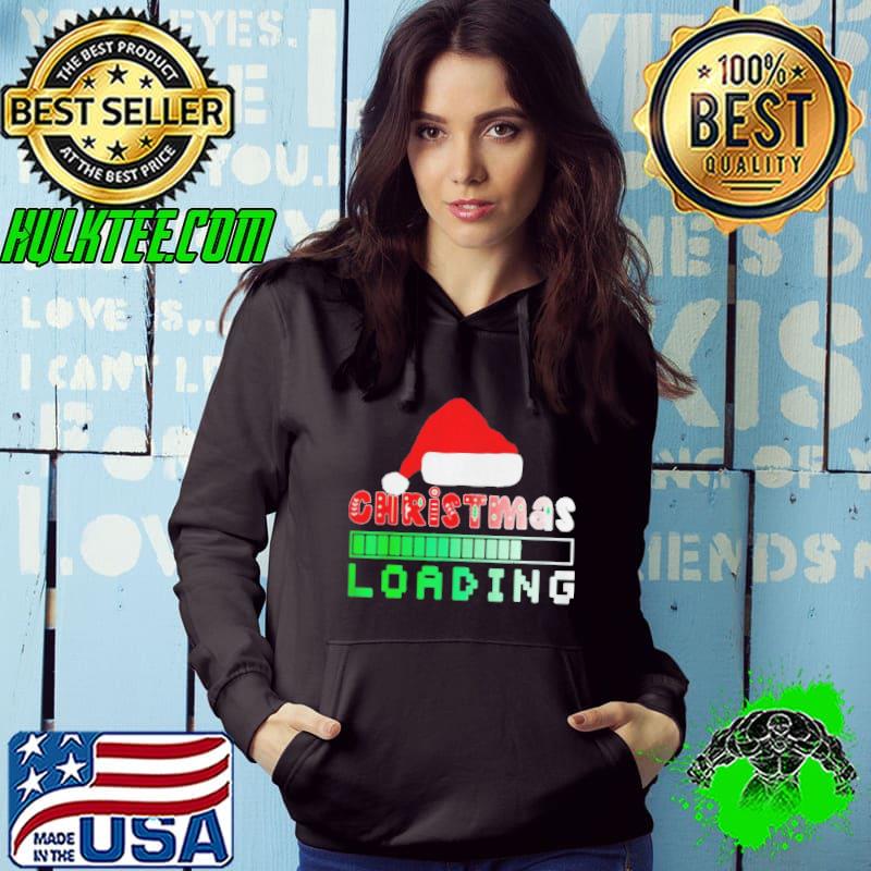 Christmas loading elf pregnancy shirt