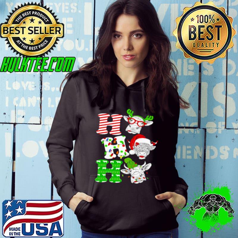Cow Ho Ho Ho Xmas shirt