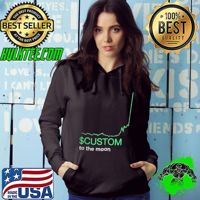 Custom Ticker to the moon Shirt