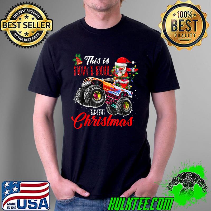Dabbing Santa Claus Monster Truck Boys Christmas Xmas Truck T-Shirt Unisex Dabbing Santa Claus Monster Truck Boys Christmas Xmas Truck T-Shirt Unisex