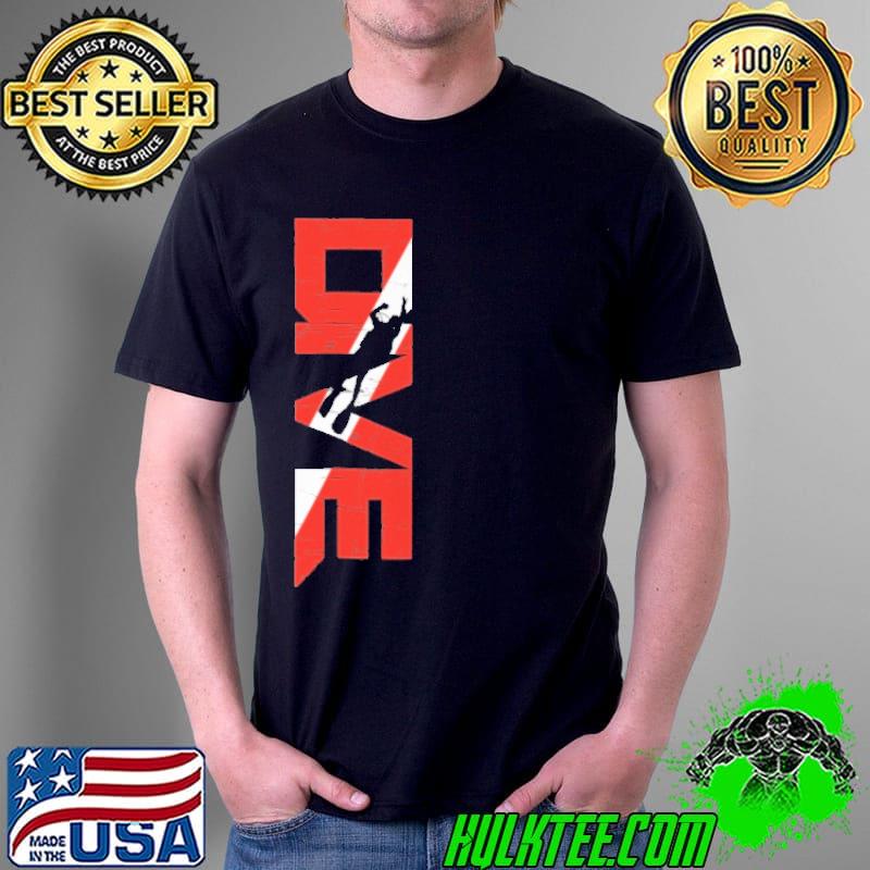 Dive Distressed Scuba Diving Vintage Shirt Unisex Dive Distressed Scuba Diving Vintage Shirt Unisex