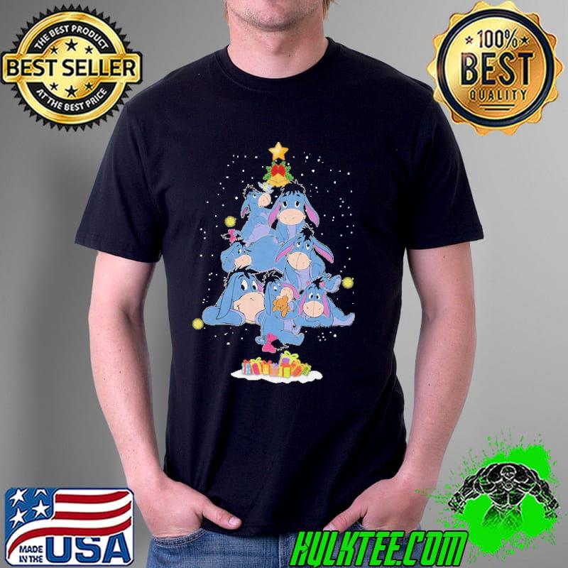 Eeyore Christmas Tree Shirt Unisex Eeyore Christmas Tree Shirt Unisex
