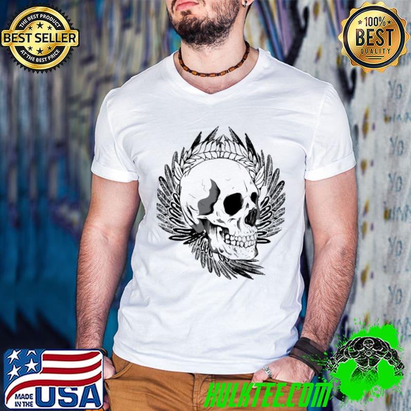 Feathered Skull Jacob Zelazny Halloween Shirt Feathered Skull Jacob Zelazny Halloween Shirt