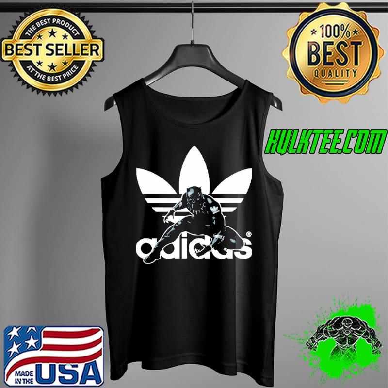 Funny black Panther Impossible Is Nothing Adidas Logo Mashup Shirt Tank Top Funny black Panther Impossible Is Nothing Adidas Logo Mashup Shirt Tank Top