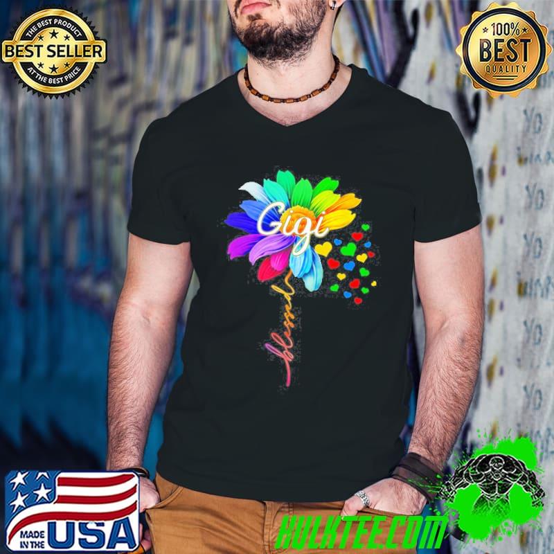 Funny Blessed gigi Shirt