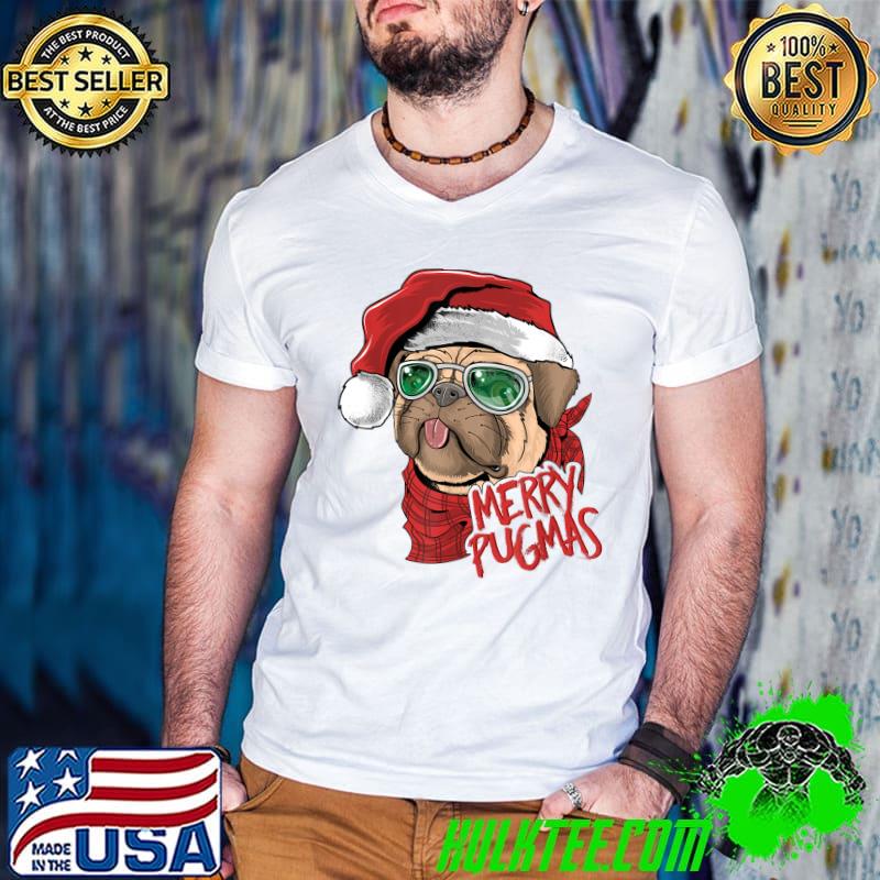 Funny Christmas Santa Pug - Merry Pugmas Cute Pug Lover Christmas T-Shirt Funny Christmas Santa Pug - Merry Pugmas Cute Pug Lover Christmas T-Shirt