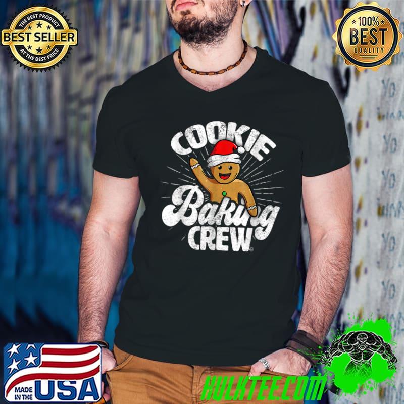 Funny cookie Baking Crew Christmas Gingerbread Team T-Shirt
