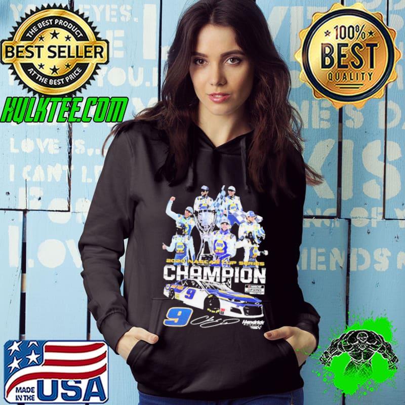 Funny Cool Chase Elliott 2020 Nascar Cup Series Champions Hendrick Motorsport Signature Shirt