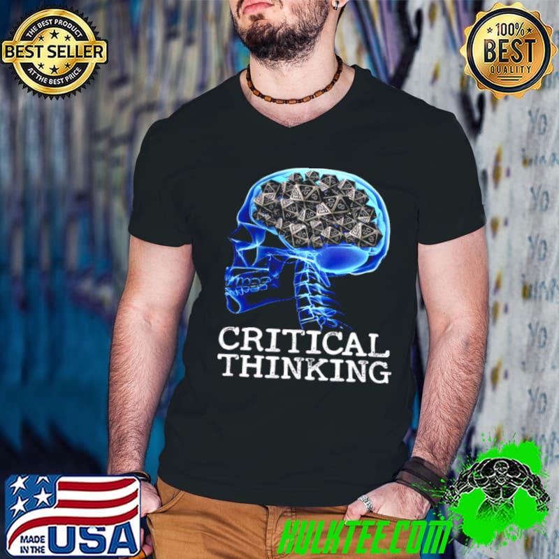 Funny Critical Thinking Shirt Guys V Neck Funny Critical Thinking Shirt Guys V Neck