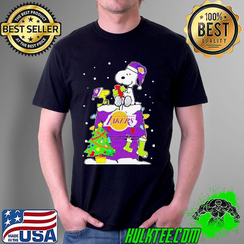 Funny Cute Snoopy Lakers Ugly Christmas Shirt Unisex Funny Cute Snoopy Lakers Ugly Christmas Shirt Unisex