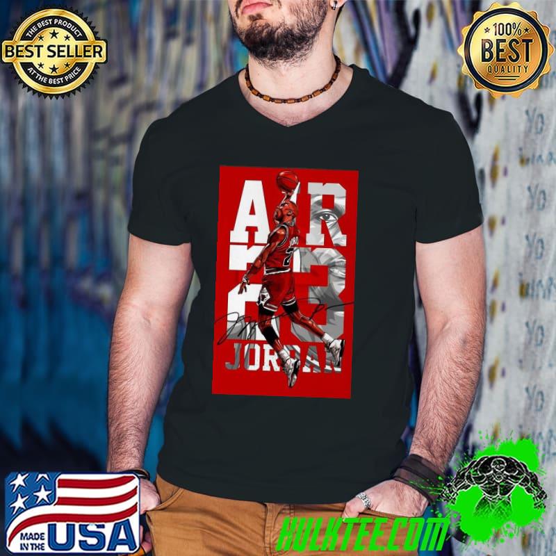 Funny Good Air 23 Michael Jordan Dunking Poster Shirt