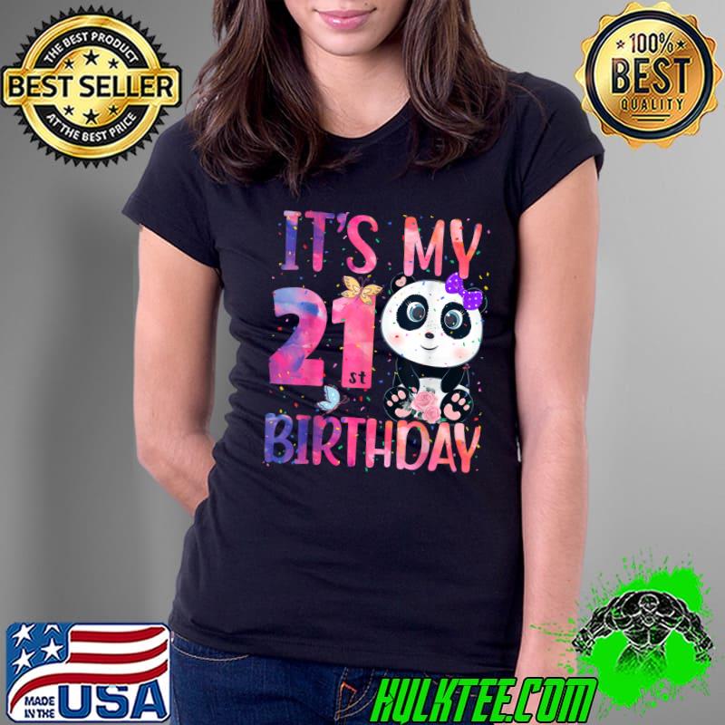 Funny It's My 21st Birthday Twenty First Anniversary 21 Year Old T-Shirt Ladies Tee Funny It's My 21st Birthday Twenty First Anniversary 21 Year Old T-Shirt Ladies Tee