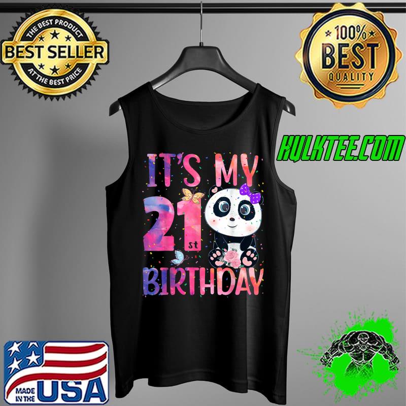 Funny It's My 21st Birthday Twenty First Anniversary 21 Year Old T-Shirt Tank Top Funny It's My 21st Birthday Twenty First Anniversary 21 Year Old T-Shirt Tank Top