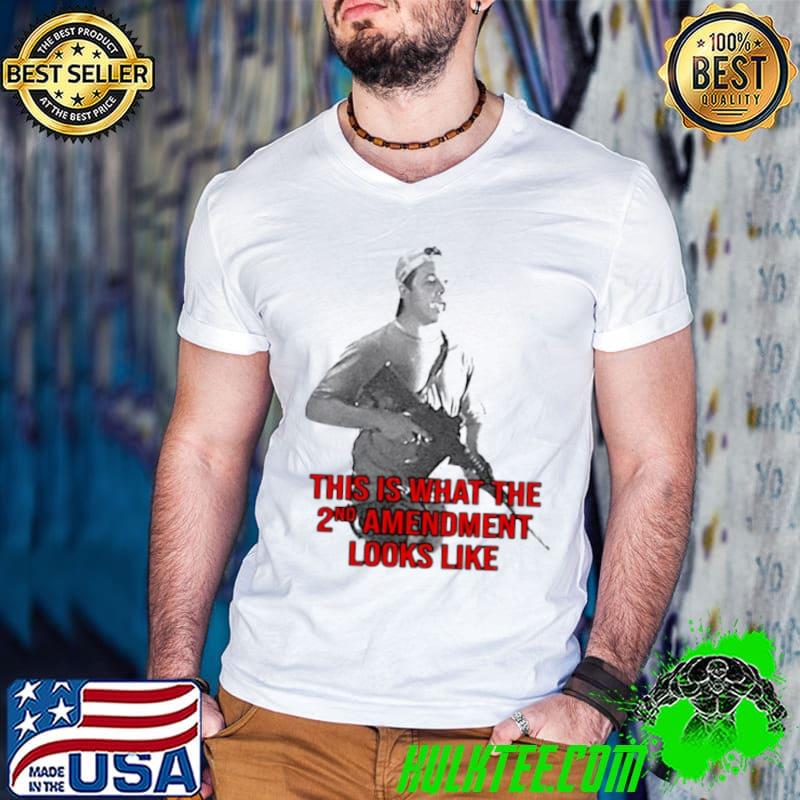 Funny Kyle rittenhouse this is what the 2nd amendment looks like shirt