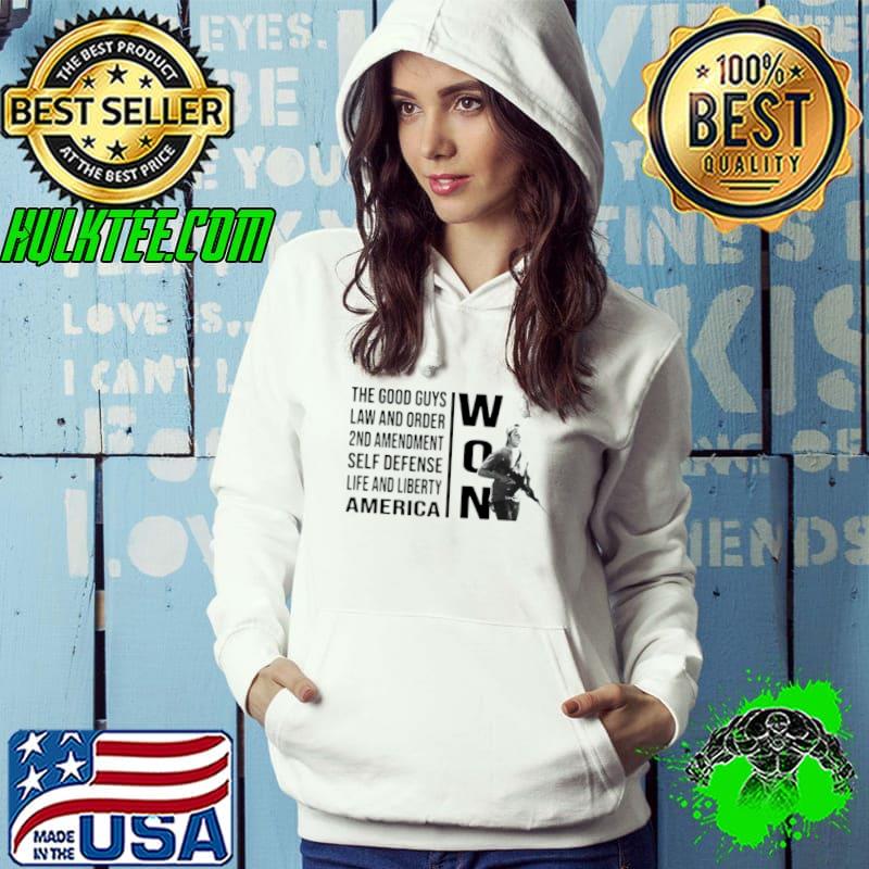 Funny Kyle rittenhouse won the good guys law and order 2nd amendment self defense life and liberty America Hoodie Funny Kyle rittenhouse won the good guys law and order 2nd amendment self defense life and liberty America Hoodie