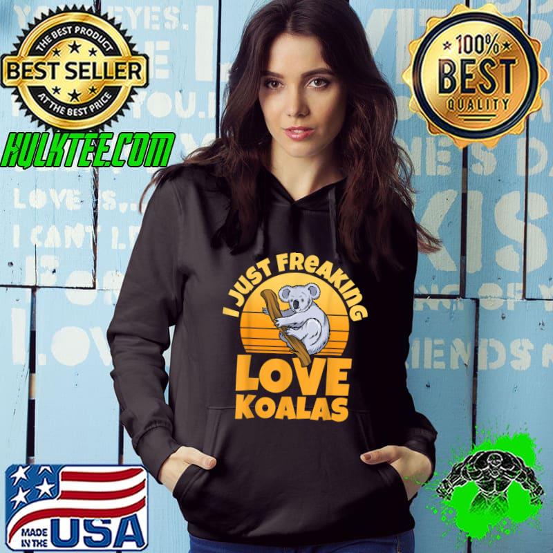 Funny Love Koala Bears Funny Koala Animal Pajama T-Shirt